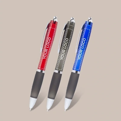 Nash Ballpoint Pen - Coloured Barrel And Black Grip
